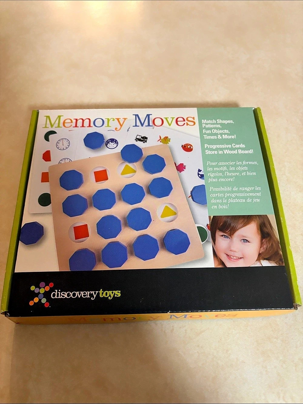 Discovery Toys Memory Moves Educational Memory Game